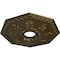 Ekena Millwork Nottingham Ceiling Medallion (Fits Canopies up to 4 5/8"), 18"OD x 3 1/2"ID x 1 1/2"P, Brass CM18NTBRS - alternate 3
